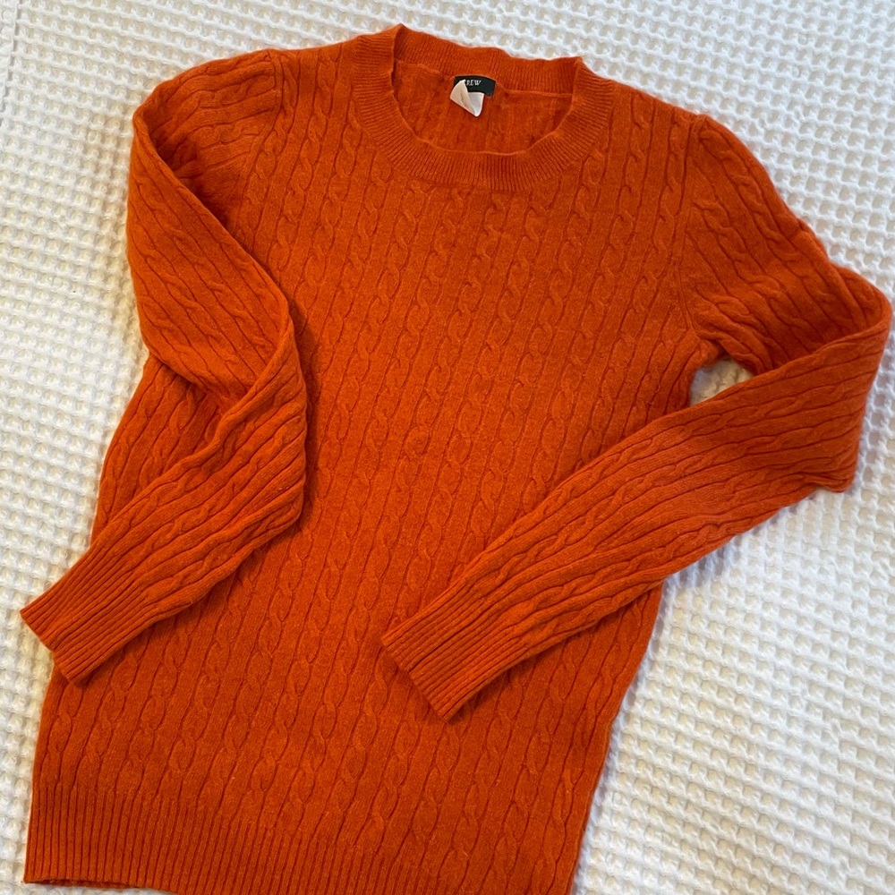 JCrew Cashmere Crewneck Sweater XS